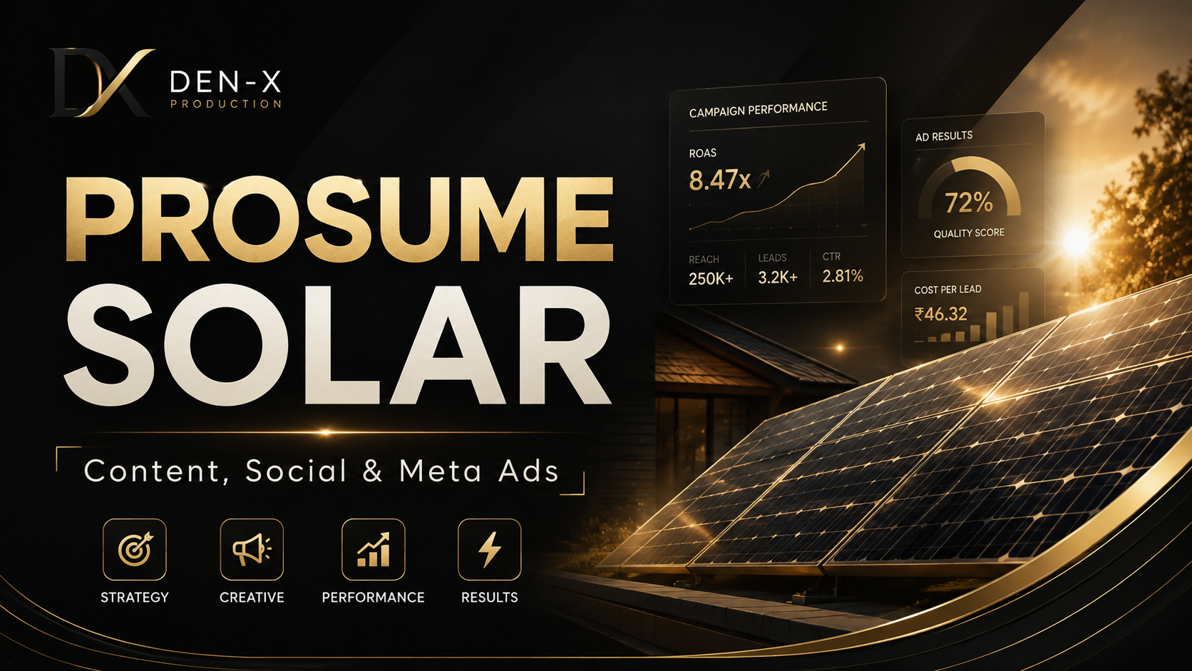 Prosume Solar Energy — Content, Social Media & Meta Ads